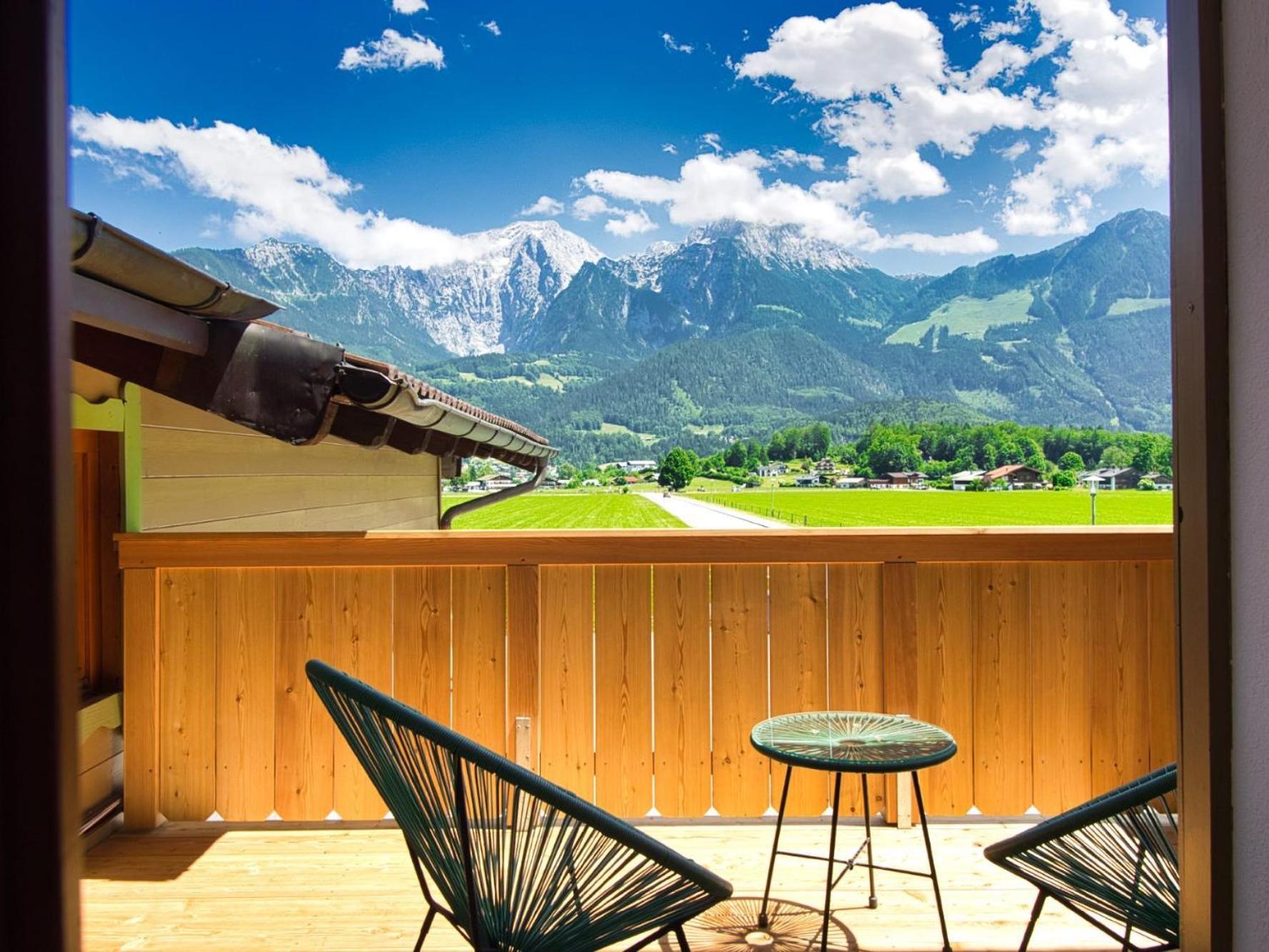 Chaletwohnung Weitblick Mit Wellnessbereich Schoenau am Koenigsee Ngoại thất bức ảnh